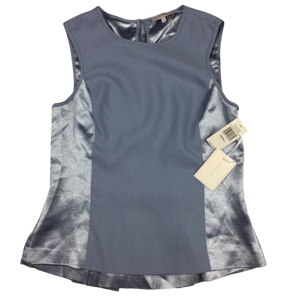 1. State Blue Sleeveless Top size Small